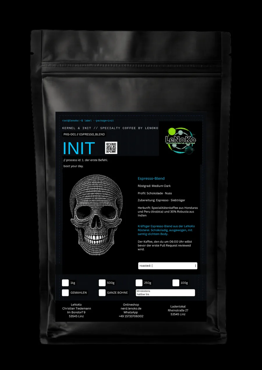 INIT — Espresso Blend von LeNoKo